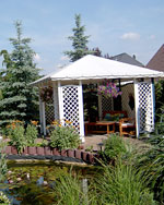 Blick zum Garten