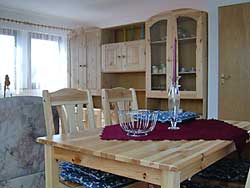 Wohnzimmer der Ferienwohnung